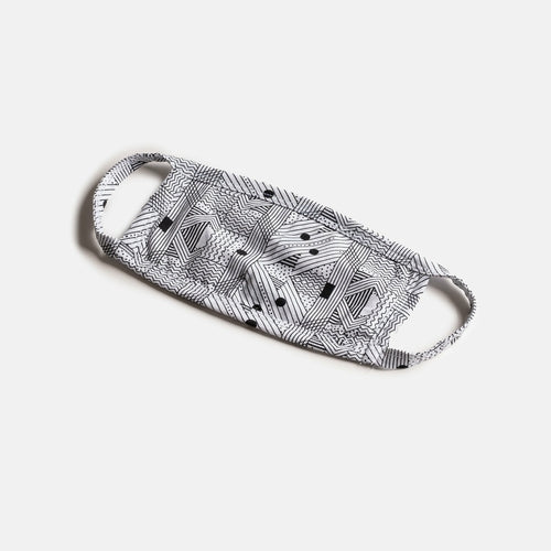 🔷✨ Matching Human & Dog Bandana & Face Mask Bundle – Geometric Print