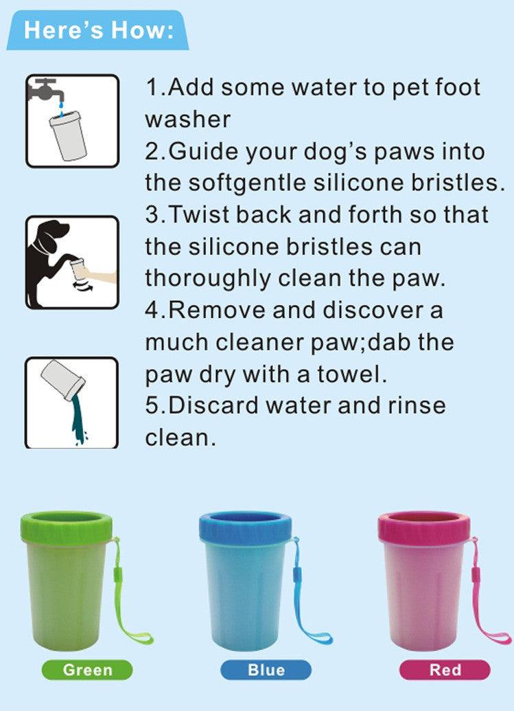 Pawperfect Silicone Bristle Paw Cleanser