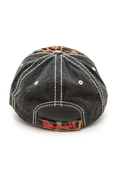 Dog Mom Vintage Cotton Cap