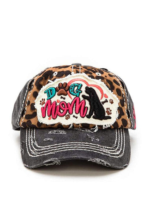 Dog Mom Vintage Cotton Cap