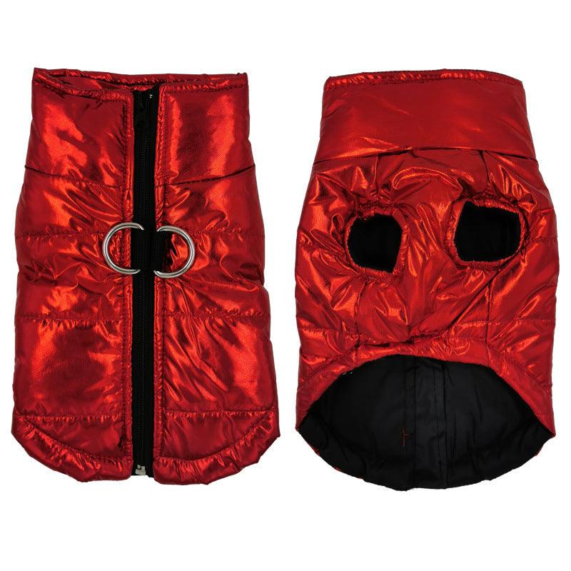 Waterproof Cotton Dog Vest - Stylish And Functional Pet Jacket