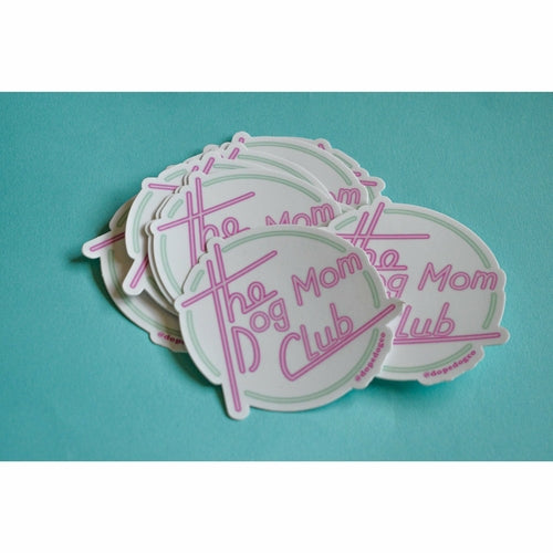 Dog Mom Club Sticker