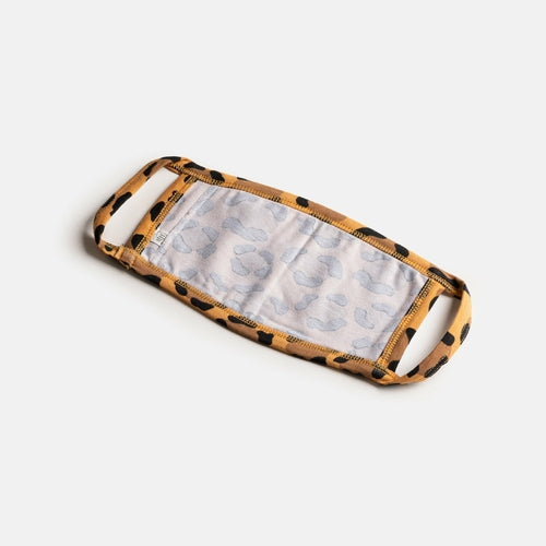 🐆✨ Matching Human & Dog Bandana & Face Mask Bundle – Leopard Print Set