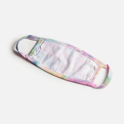 🌈🐾 Matching Human & Dog Bandana & Face Mask Bundle – Tie Dye Rainbow